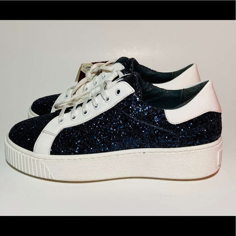 WOMEN’s Piampiani Sparkle Glitter Sneakers Blue